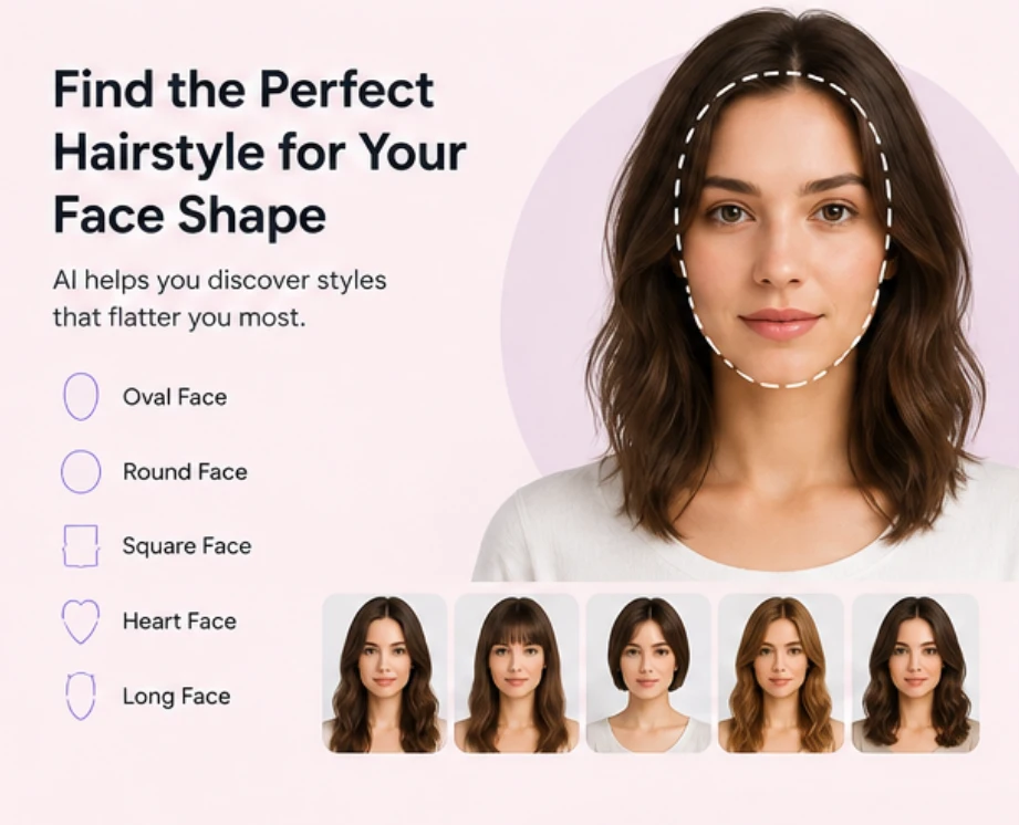 What Hairstyle Suits My Face Shape? Try AI Before Cutting Your Hair